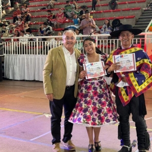 Los estudiantes de nuestro colegio representaron a Ovalle en el Campeonato Regional de Cueca 2024